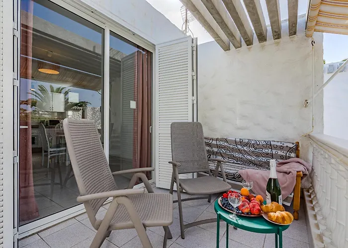 Appartement Americas Playa Troya In Front Of Beach, Very Quiet